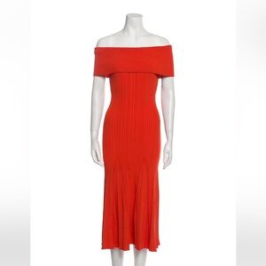 Self-Portrait Off-Shoulder Red Dress size M